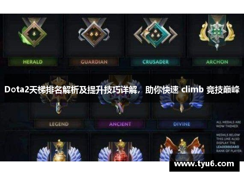 Dota2天梯排名解析及提升技巧详解，助你快速 climb 竞技巅峰