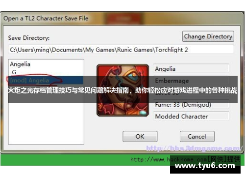 火炬之光存档管理技巧与常见问题解决指南，助你轻松应对游戏进程中的各种挑战